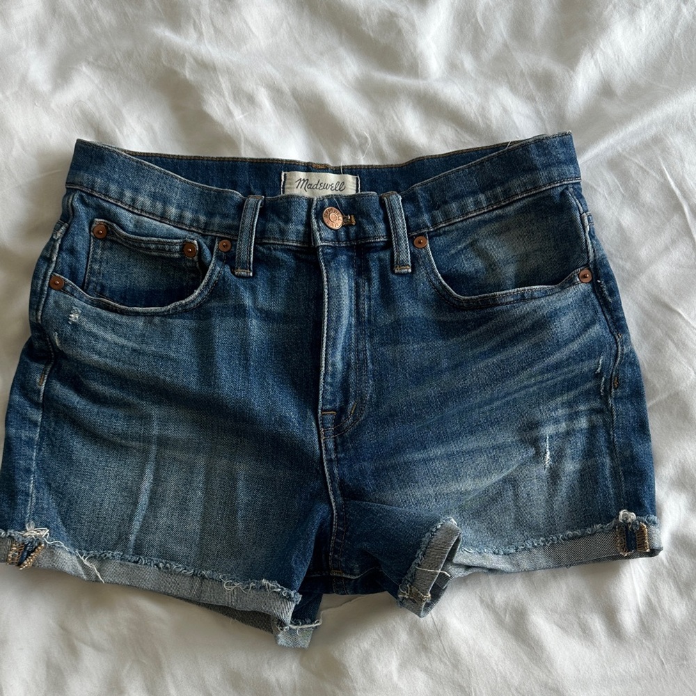 Madewell High Rise Denim Shorts